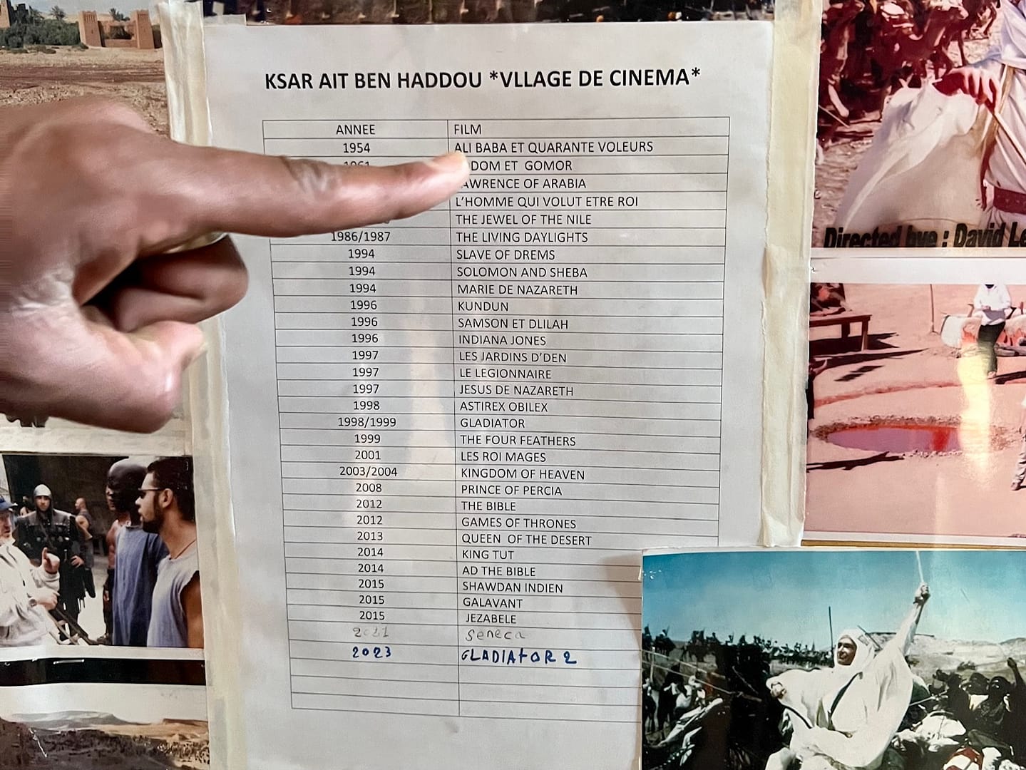 Films in Aït Ben Haddou opgenomen