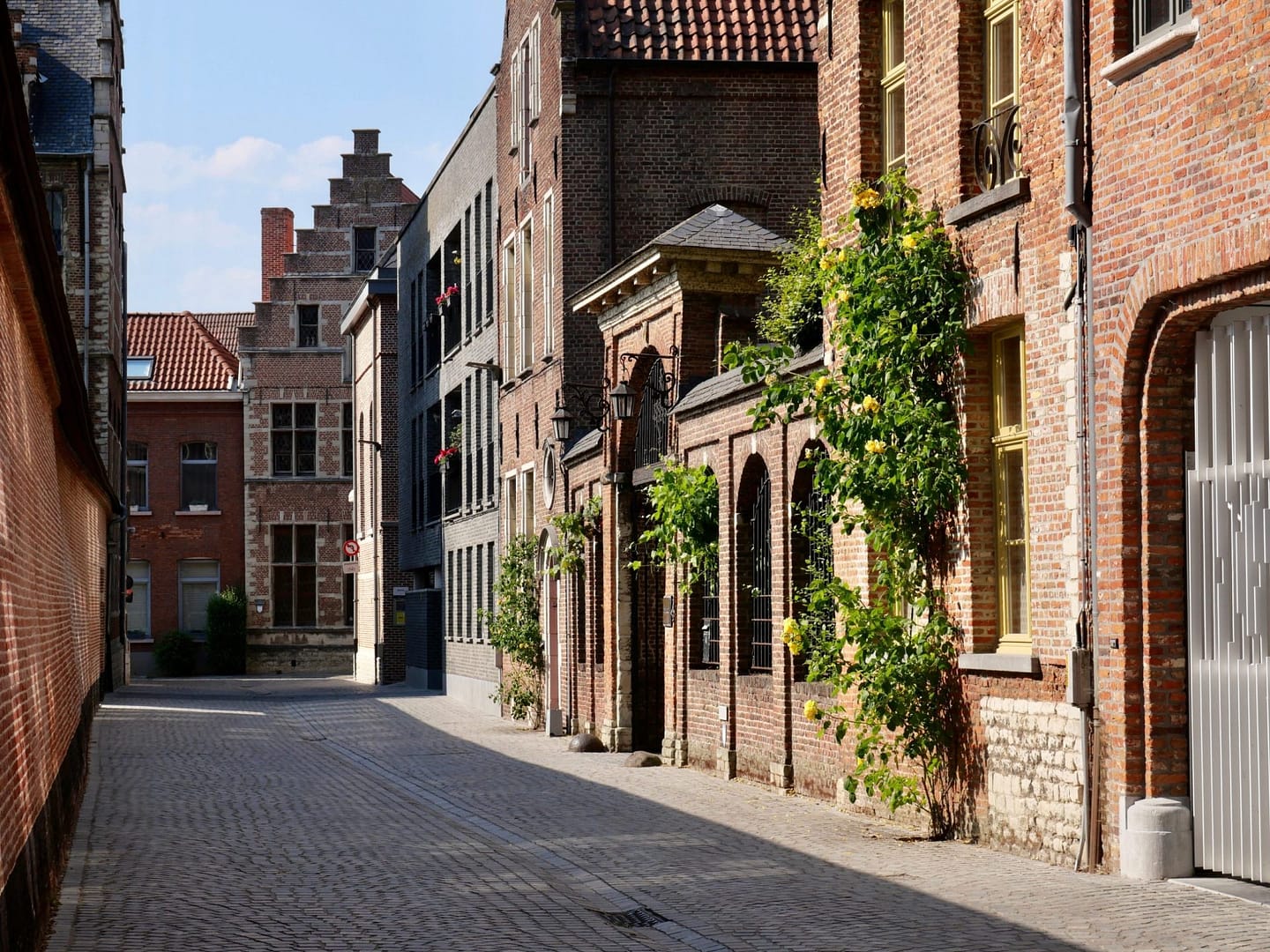 Mechelen, een prachtige stad in België begijnhof