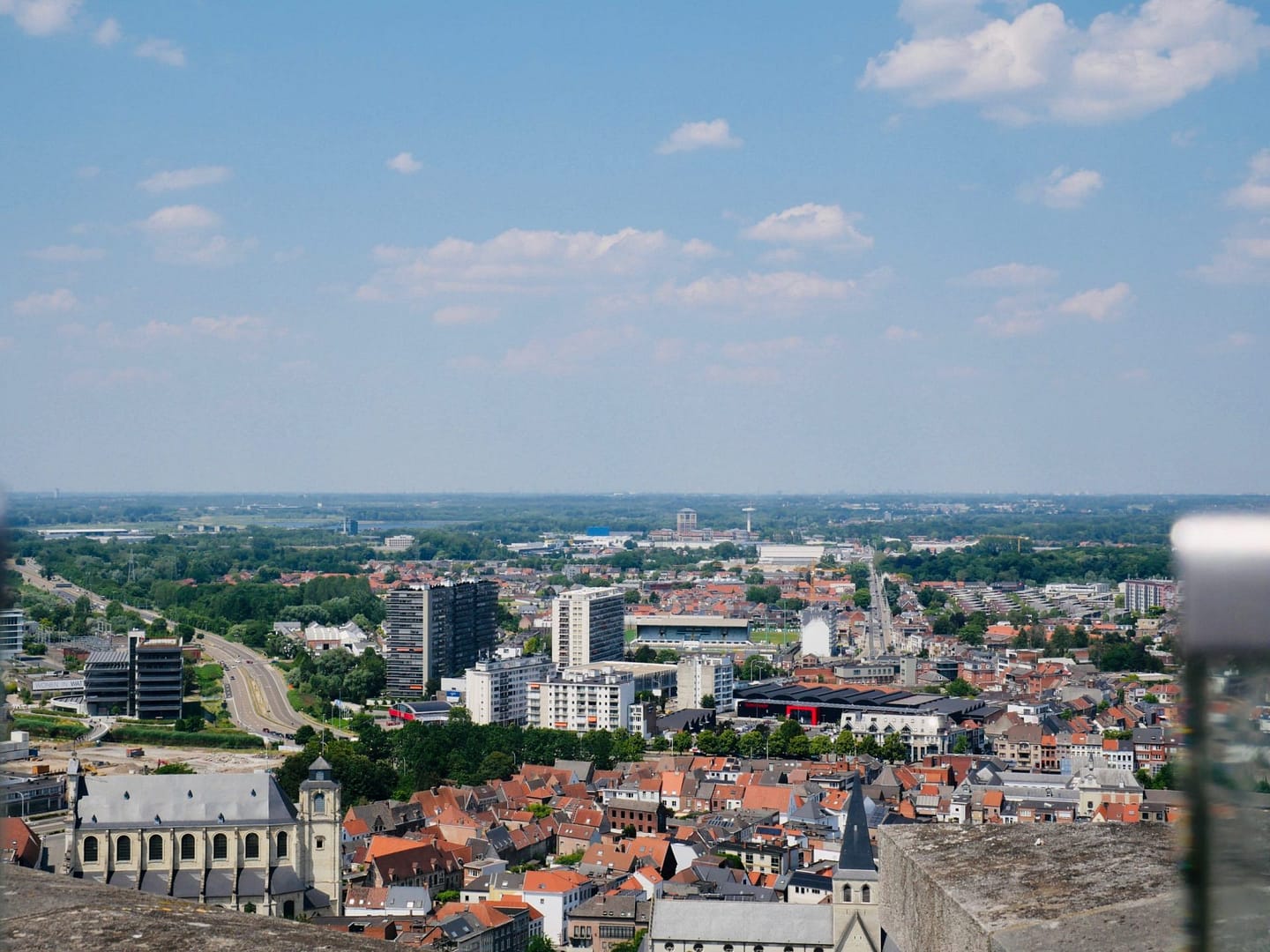 Panoramisch uitzicht Sint-Romboutstoren