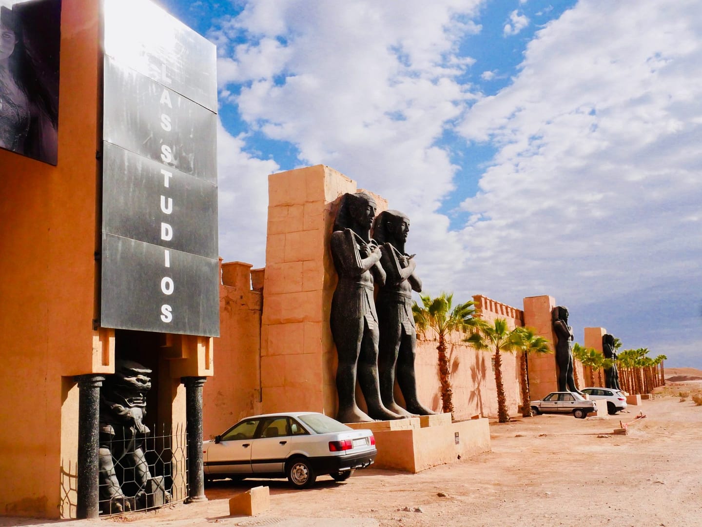 De Atlas studio's in Ouarzarzate voorkant