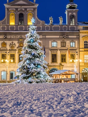7 mooie kerstmarken in Tsjechië FOTO CESKE BUDEJOVICE_Petr Louzensky