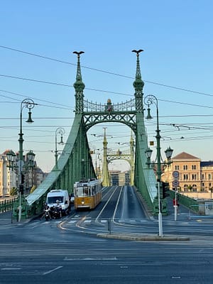 Liberty bridge boedapest