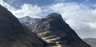 Vulkaanvallei Glen Coe Schotland